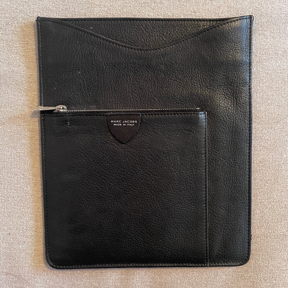 Marc Jacobs Black Leather iPad Case